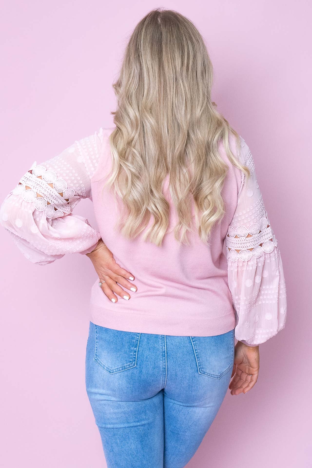 Kadie Top in Blush