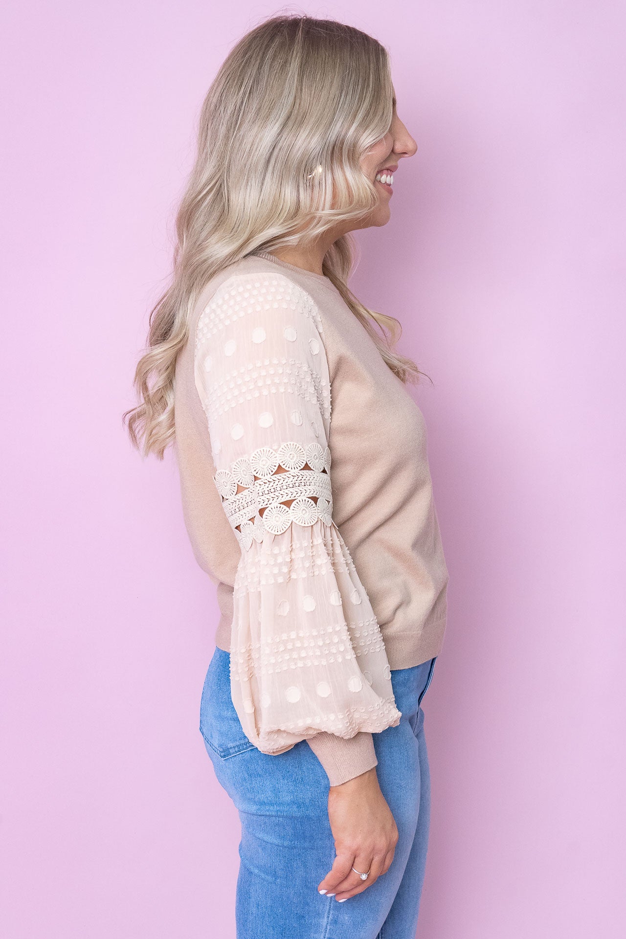 Kadie Top in Latte