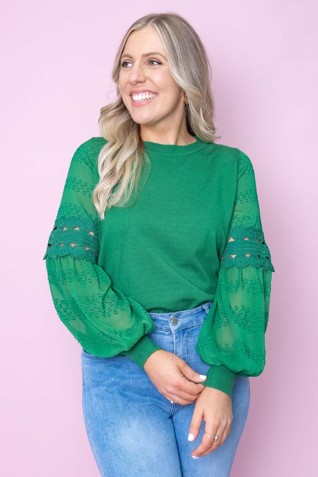 Kadie Top in Green