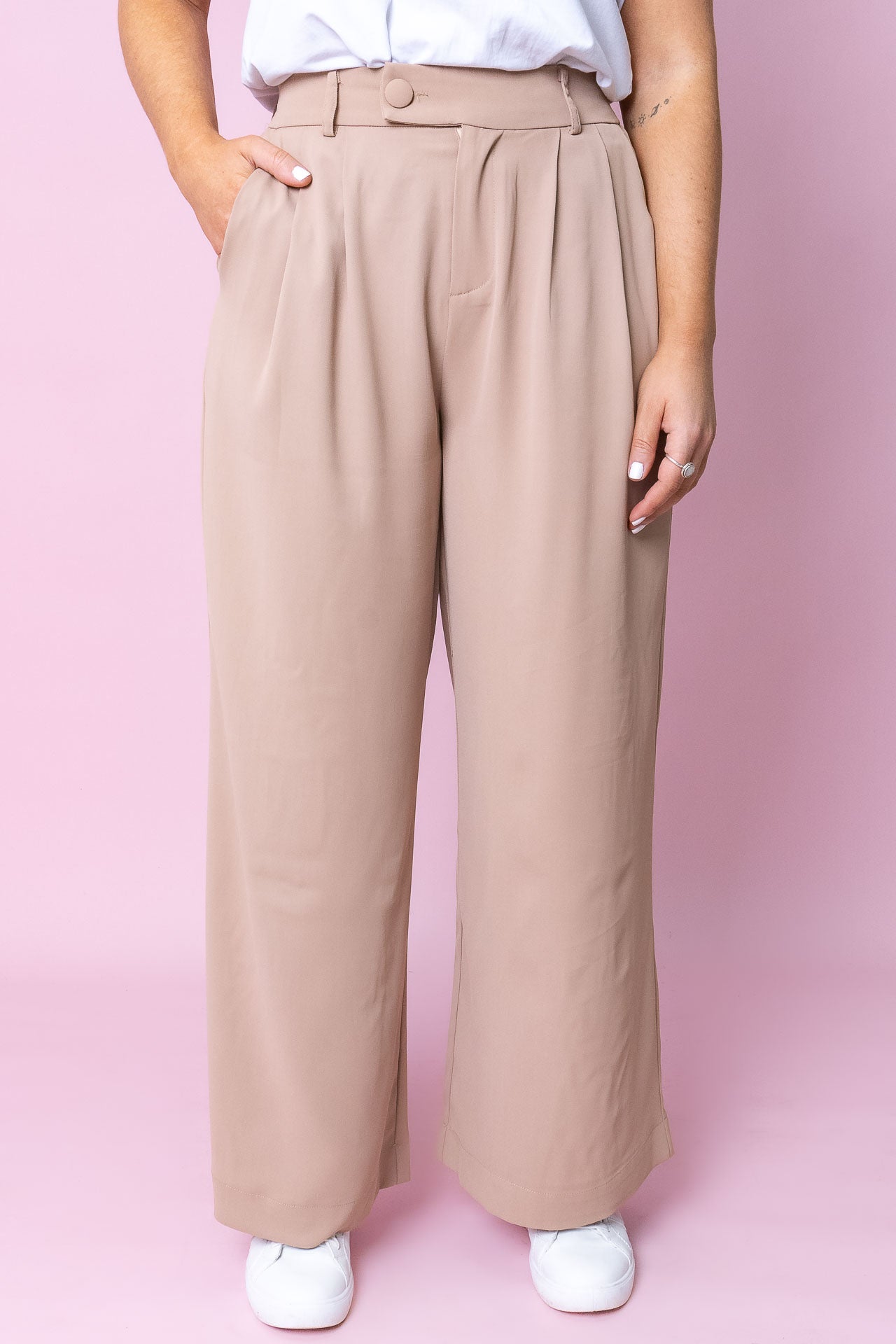 Alena Pants in Latte