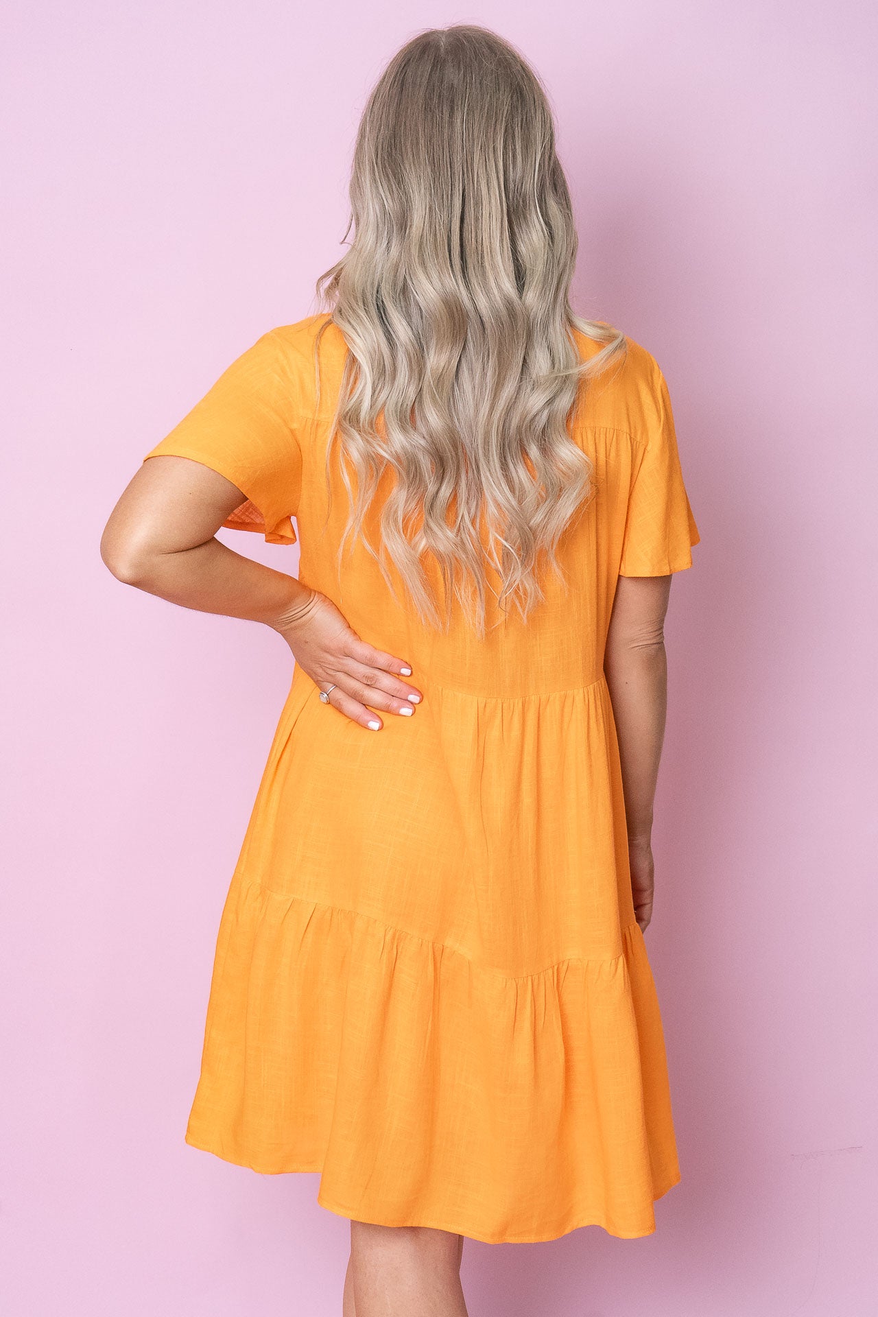 Matilda Dress in Orange