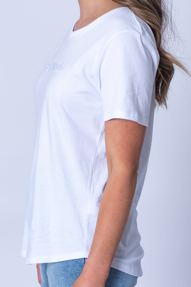 Foxwood Tee in White - Foxwood