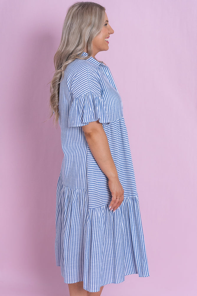 Rowan Dress in Blue