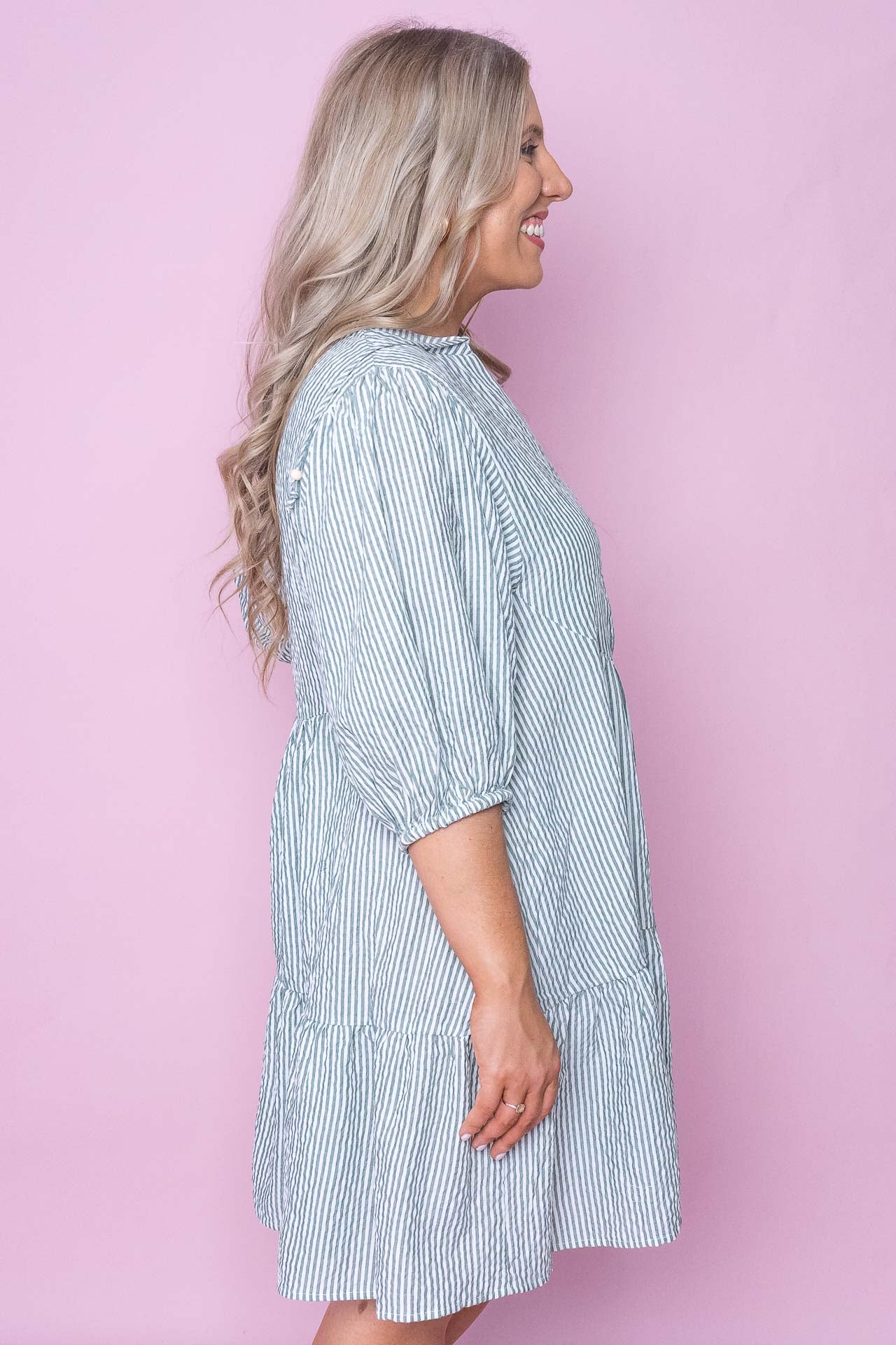 Yarani Dress in Sage