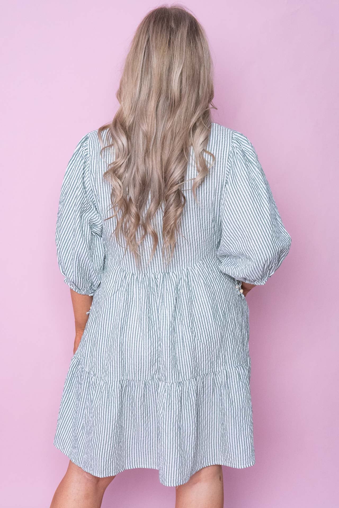 Yarani Dress in Sage