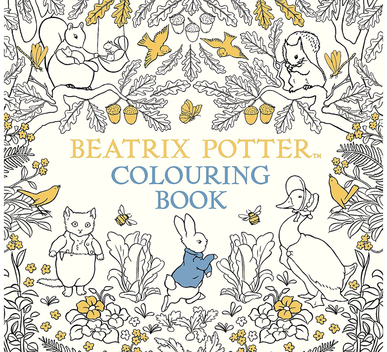 peter rabbit coloring book pages