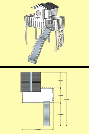 The Adventurer Cubby House