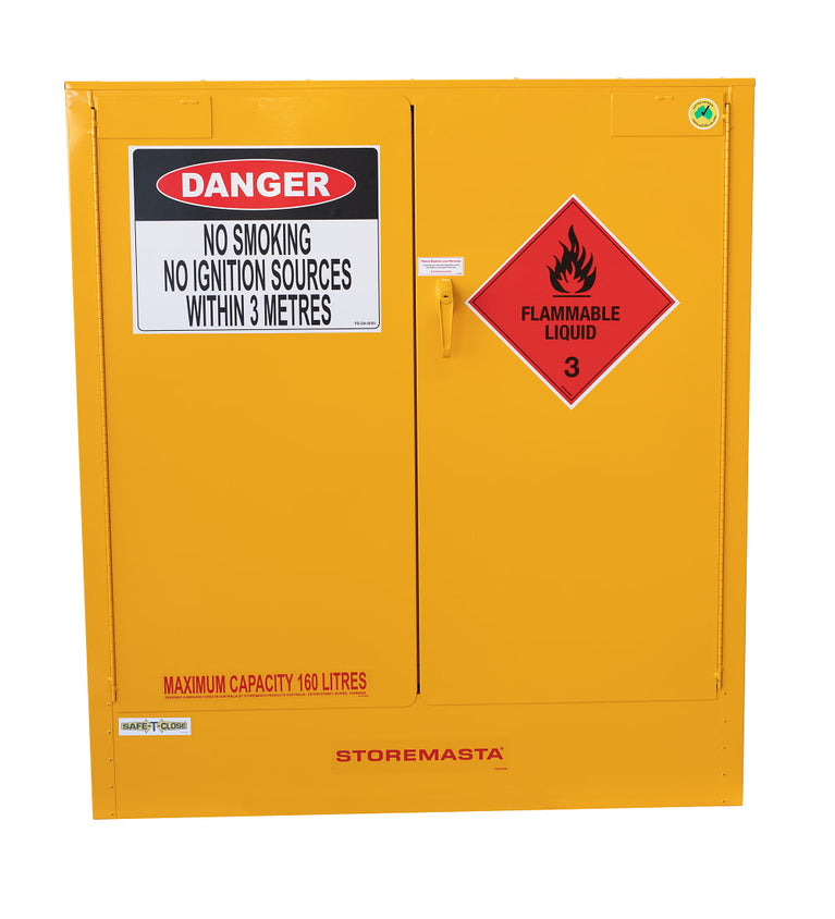 160L - Flammable Liquid Storage Cabinet | STOREMASTA