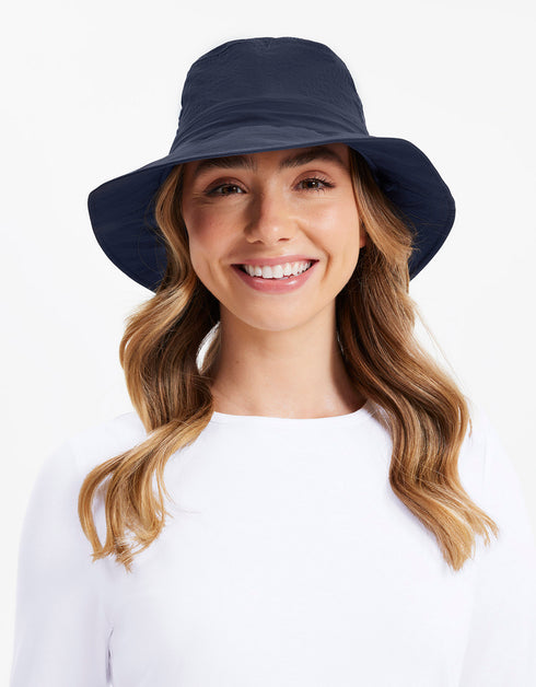 Womens UPF 50+ Sun Protective Broad Brim Sun Hat