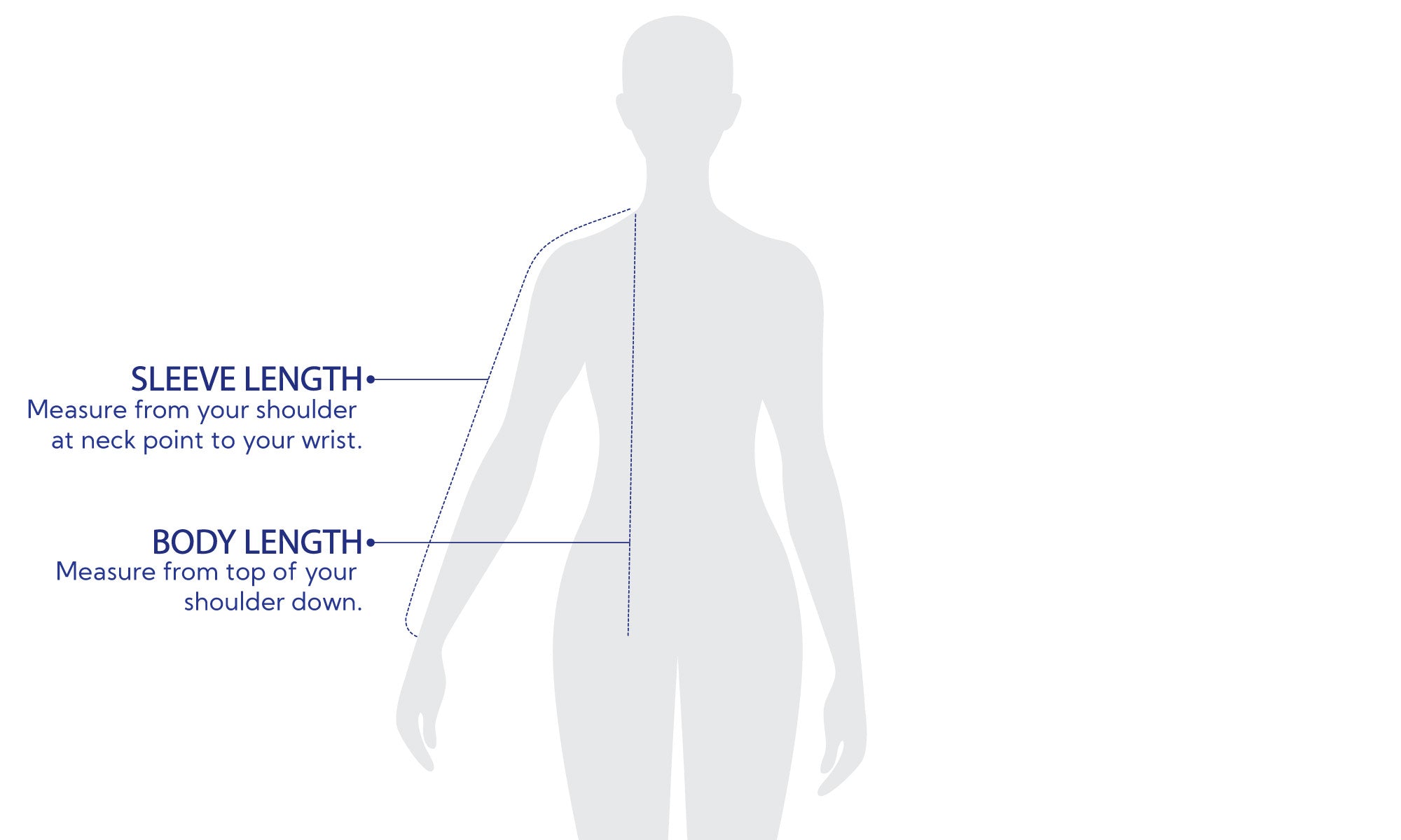 Shrug size guide