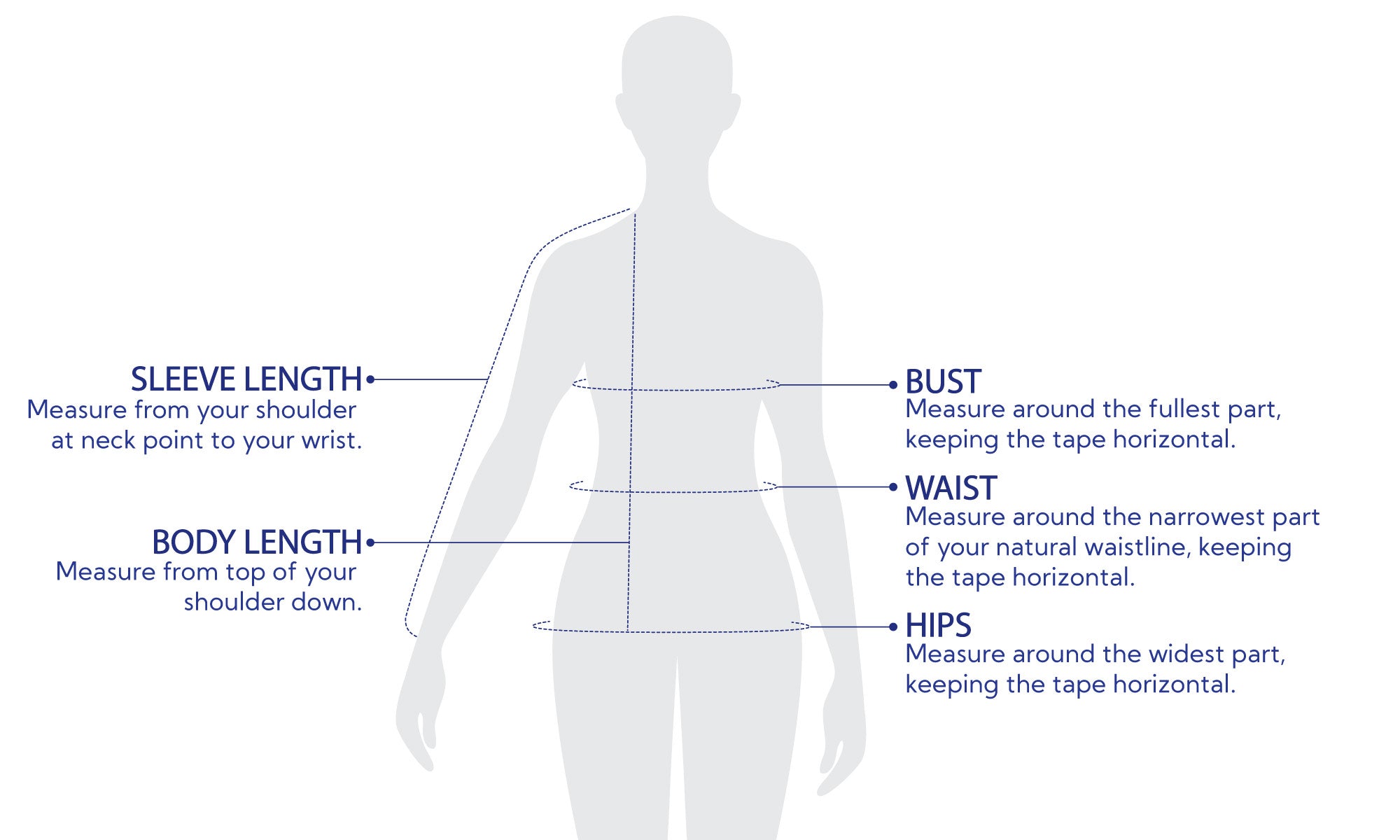 Women's Clothing Size Guide, Ladies' Size Chart