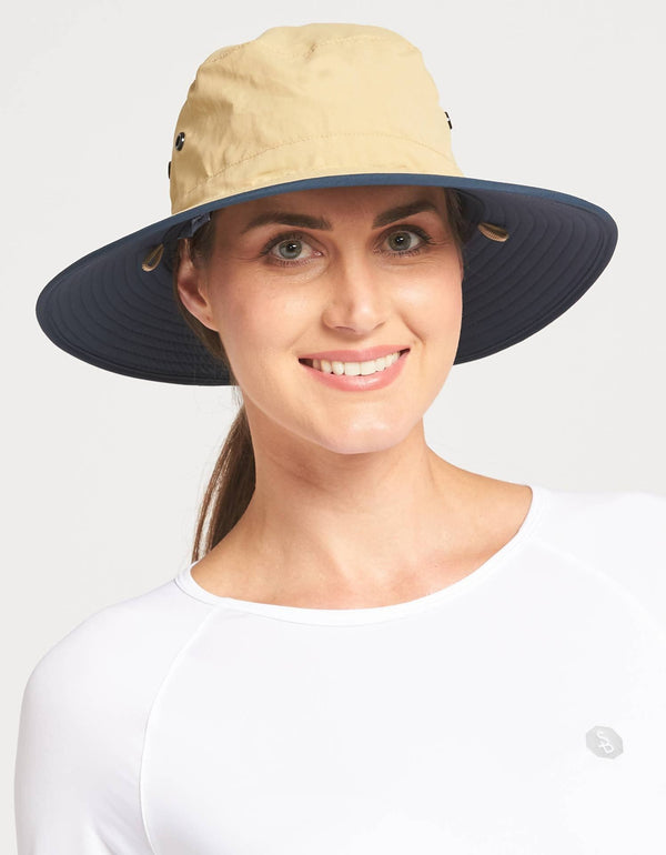 UPF 50+ Sun Protective Broad Brim Sun Hat For Women | Solbari - Solbari USA