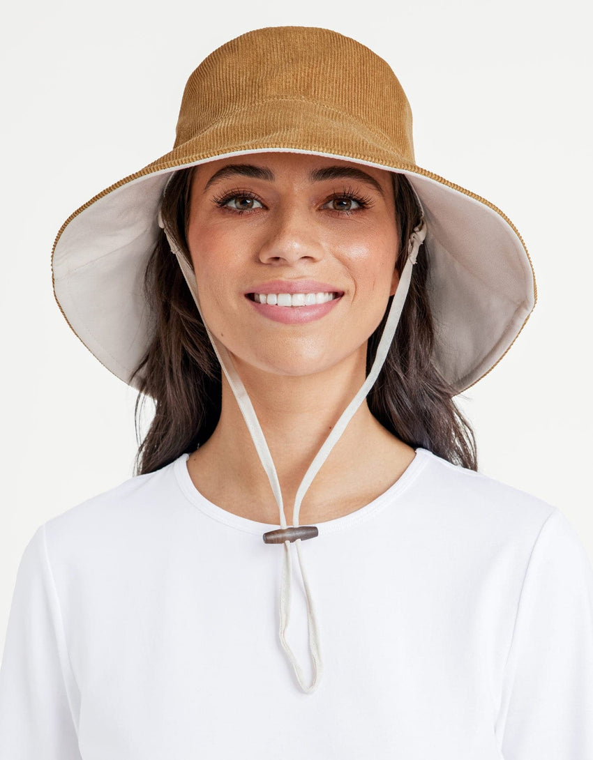 coolibar wide brim sun hat