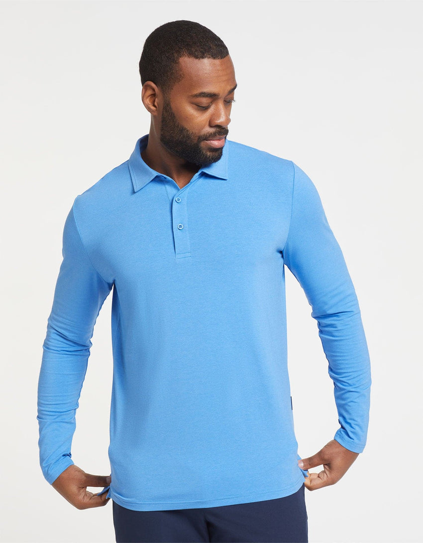 men full sleeve polo