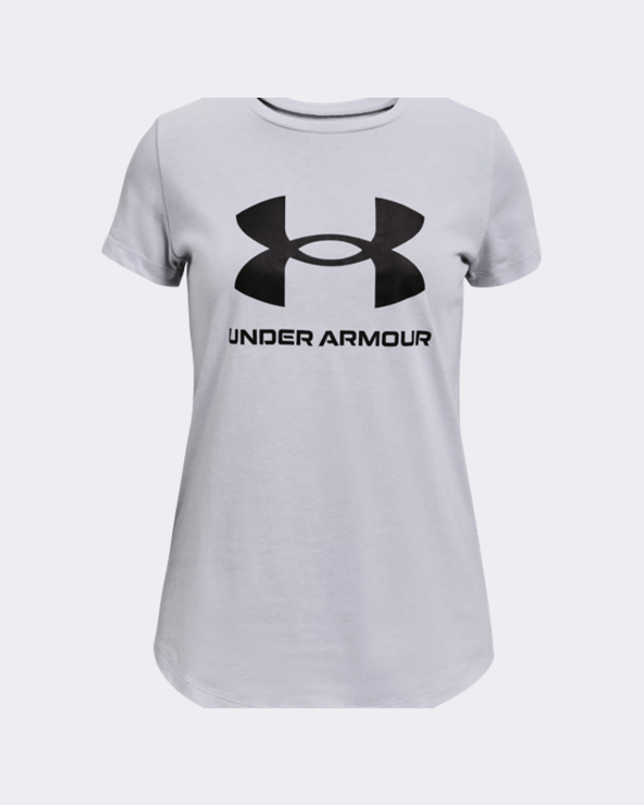 Under Armour Sportstyle Girls Training T-Shirt Gray – MikeSport Lebanon