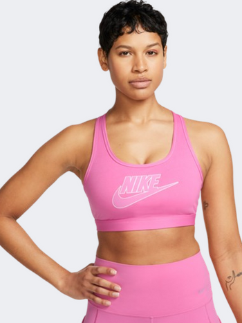 Buy Nike Swoosh Futura Sports Bras Women Lemon, Blue online