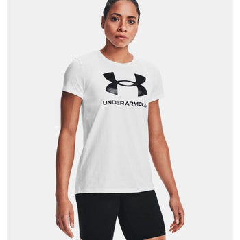 Under Armour Sportstyle Women's Tennis T-Shirt - Tempered Steel