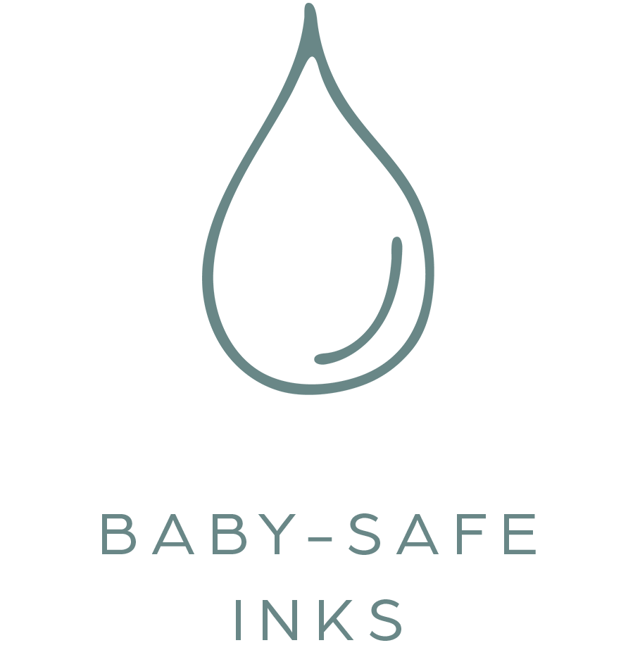 Baby-safe inks