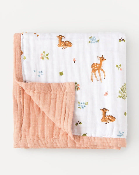 deer muslin blanket