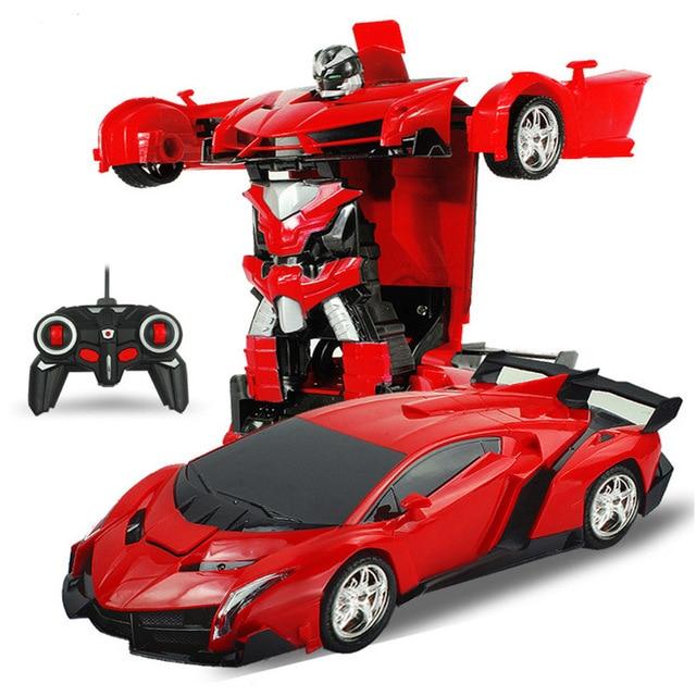 remote control car that turns into transformer