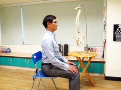 Sitting correct posture