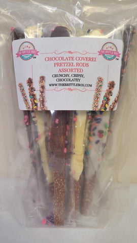 What is the chocolate covered pretzel called?