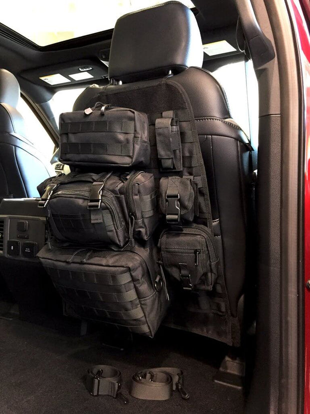 Mojave Tactical Car Truck Jeep Seat Back Organizer Tactical Gear Pacific Restyling Products Ltd