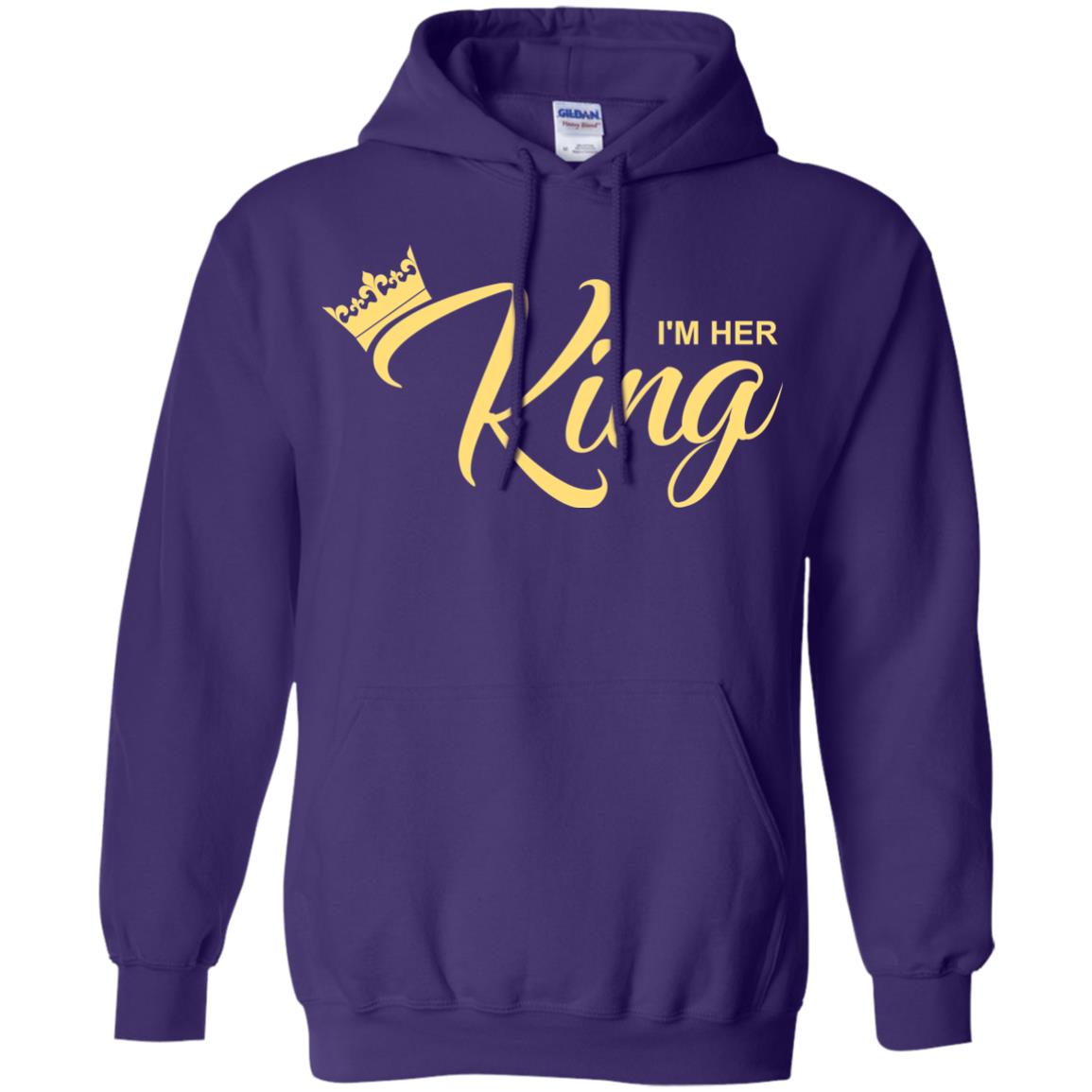 black king and queen hoodies