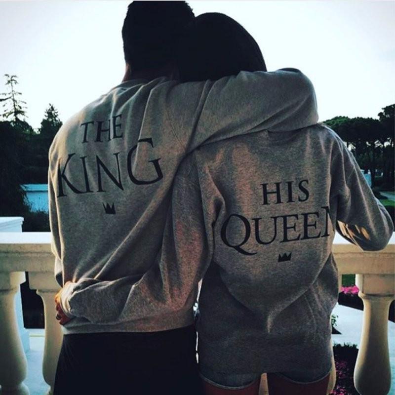 king and queen hoodie