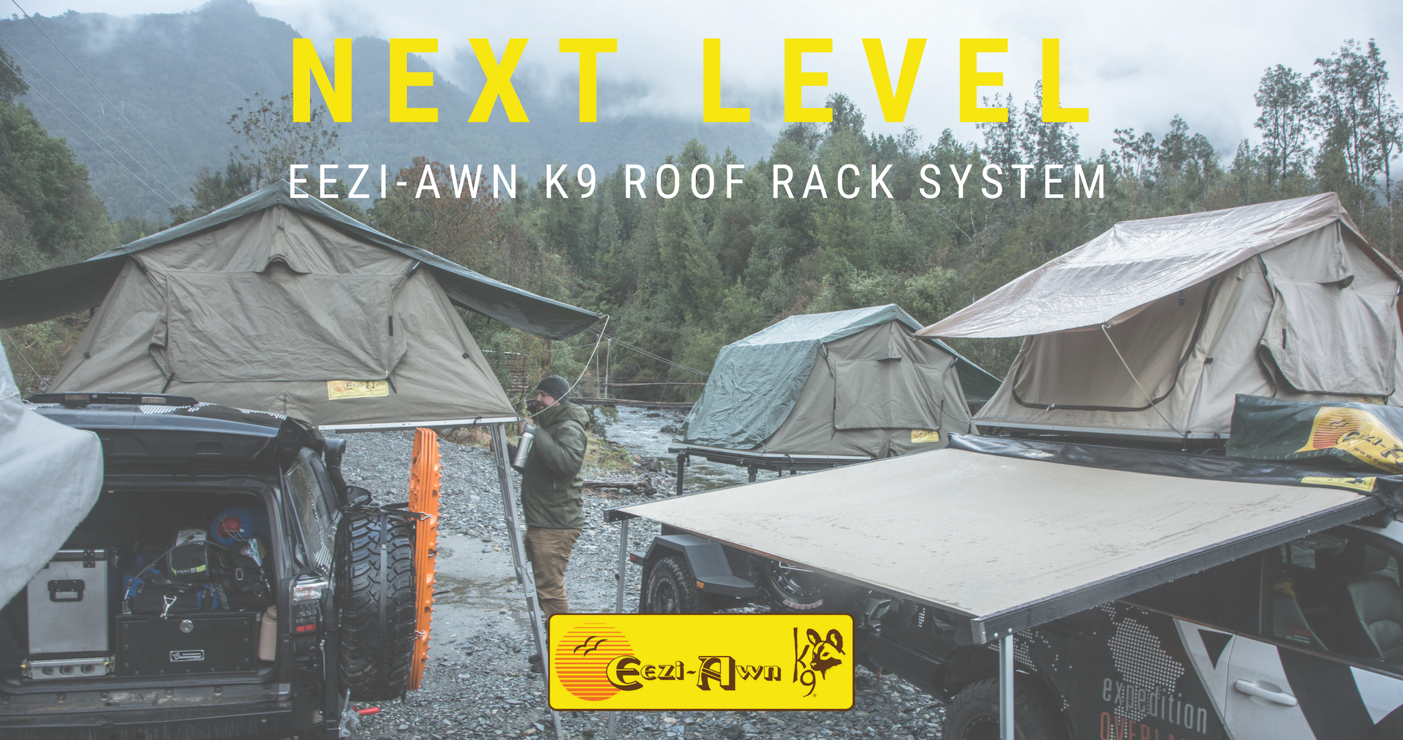 Eezi-Awn K9 Roof Rack System - Overlanding Roof Racks – Equipt Expedition  Outfitters