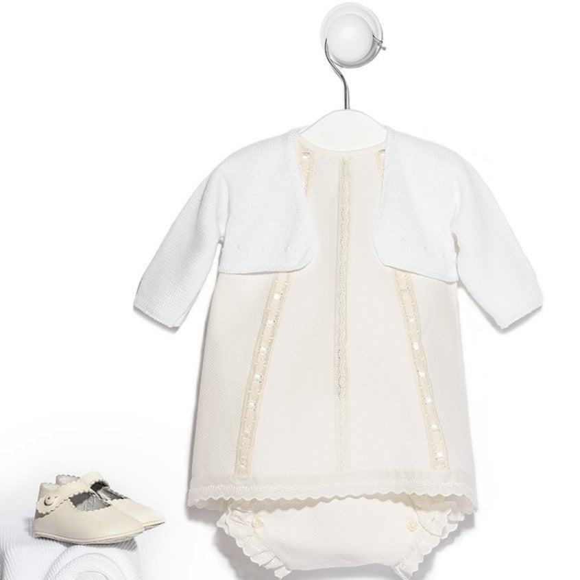 Knitted White Bolero Sweater Luxury 