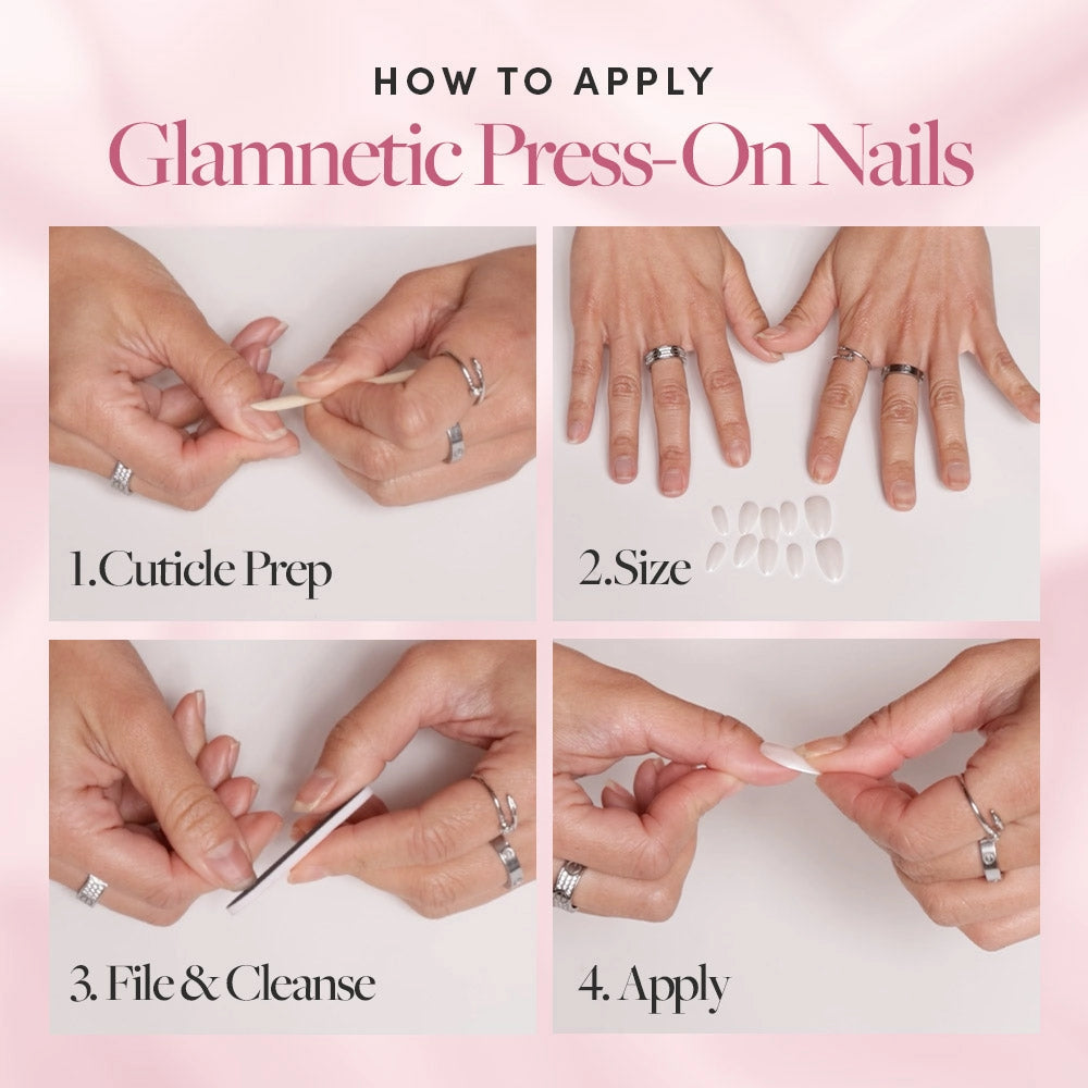 GLAMNETIC NAILS HYPOALLERGENIC Don't miss out on this