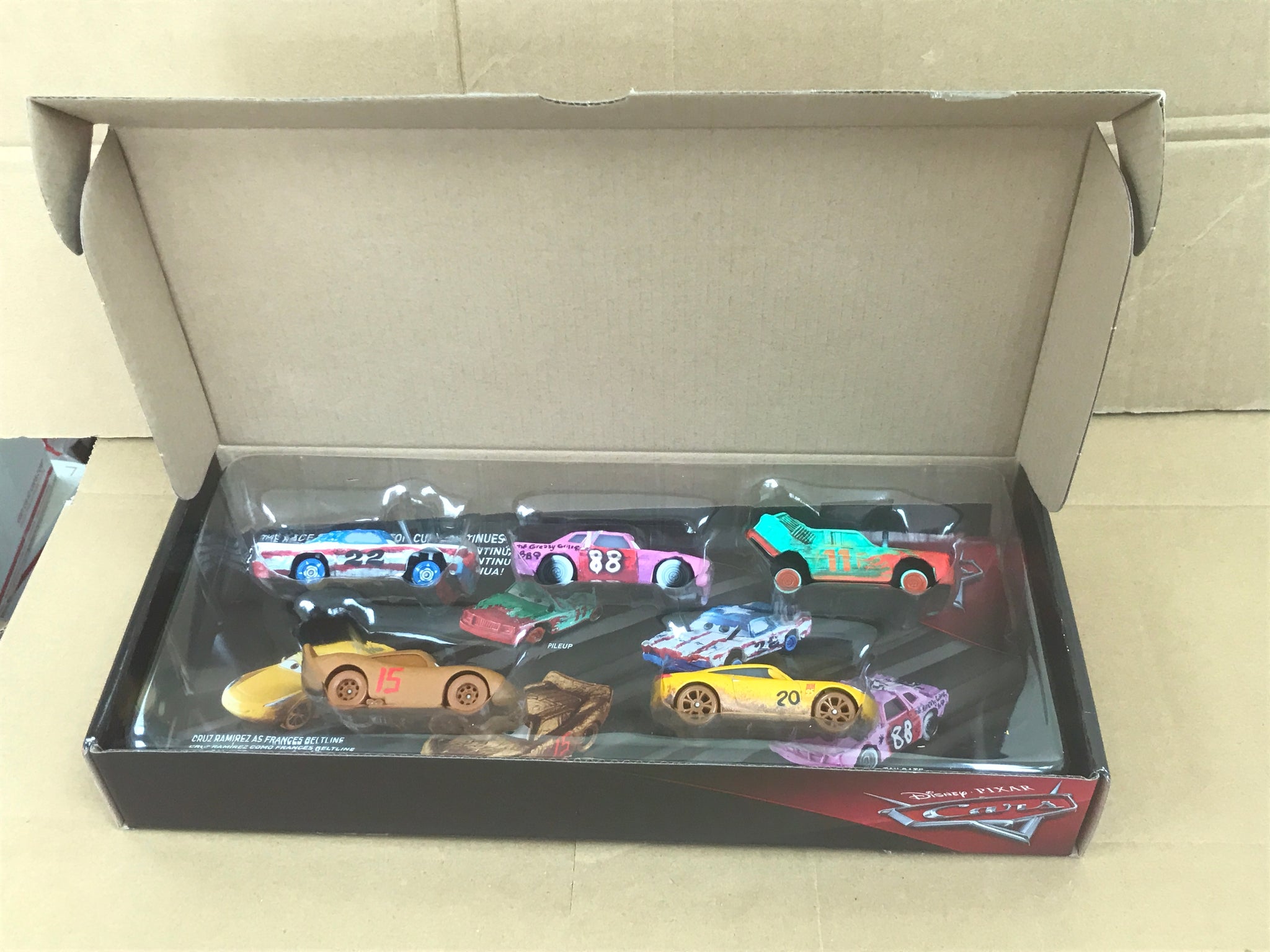 cars 3 pileup diecast