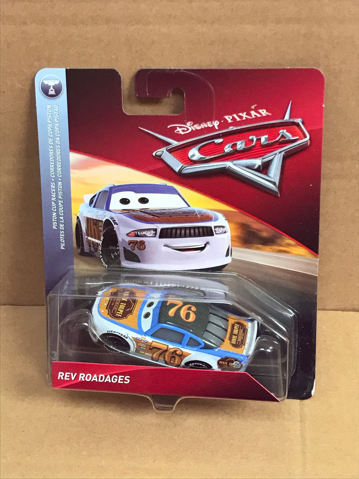 Disney Cars 3 Diecast Rev Roadages Aka Vinyl Toupee Gemdans 1715