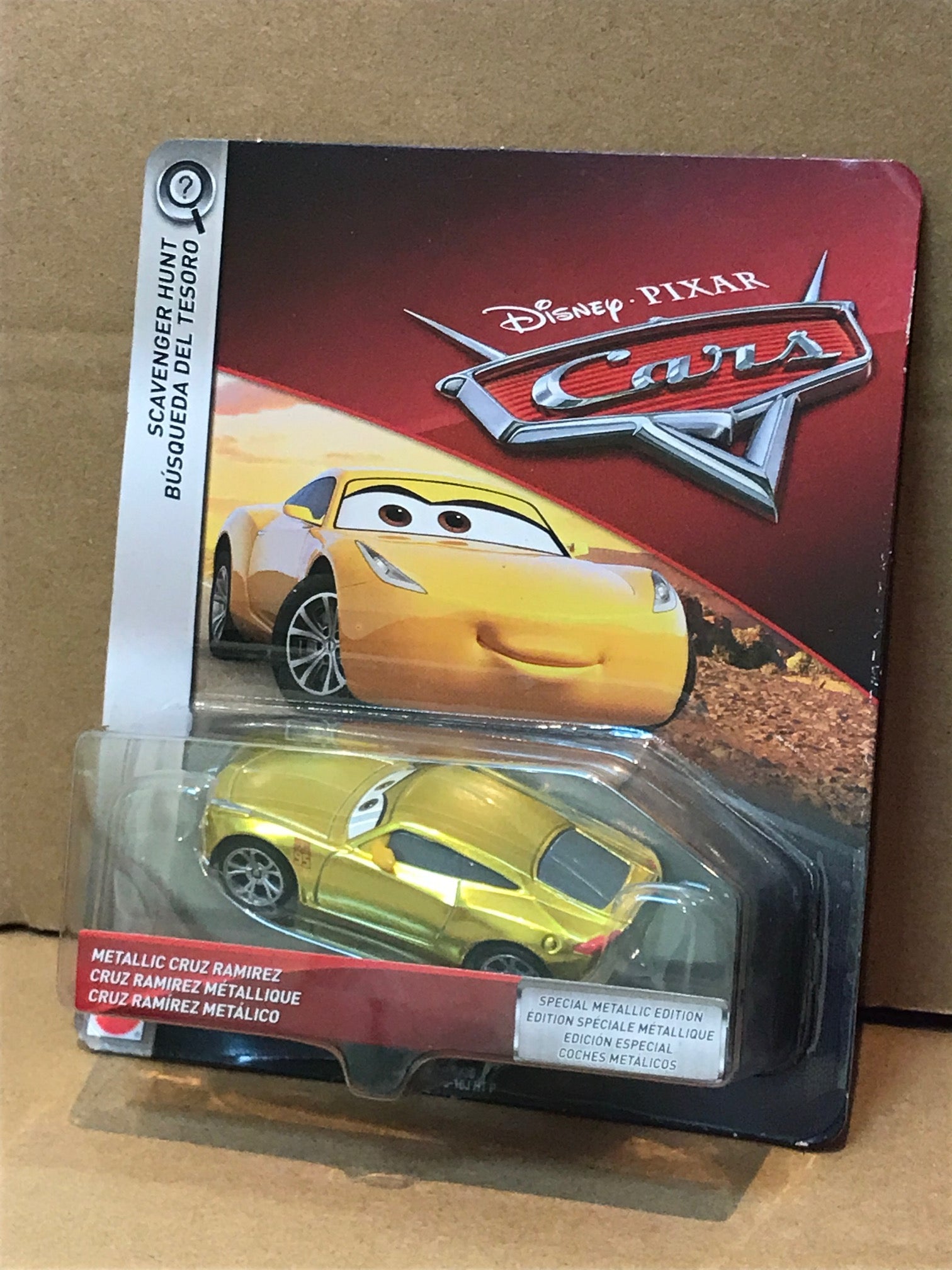 disney cars scavenger hunt