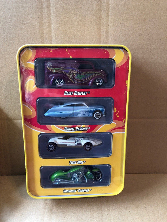 HOT WHEELS DIECAST - Since 68 Originals - 4 Car Collectors Tin – Gemdans