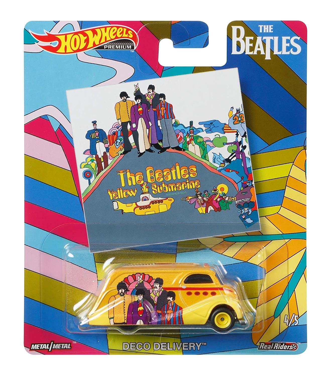 ホットウィール 2019 POPCULTURE BEATLES 5種セット ミニカー