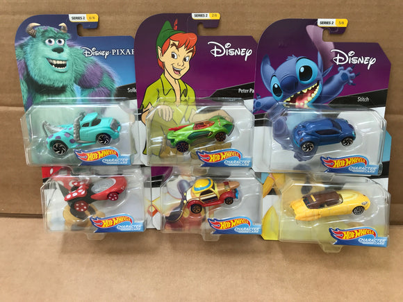 disney hot wheels series 2