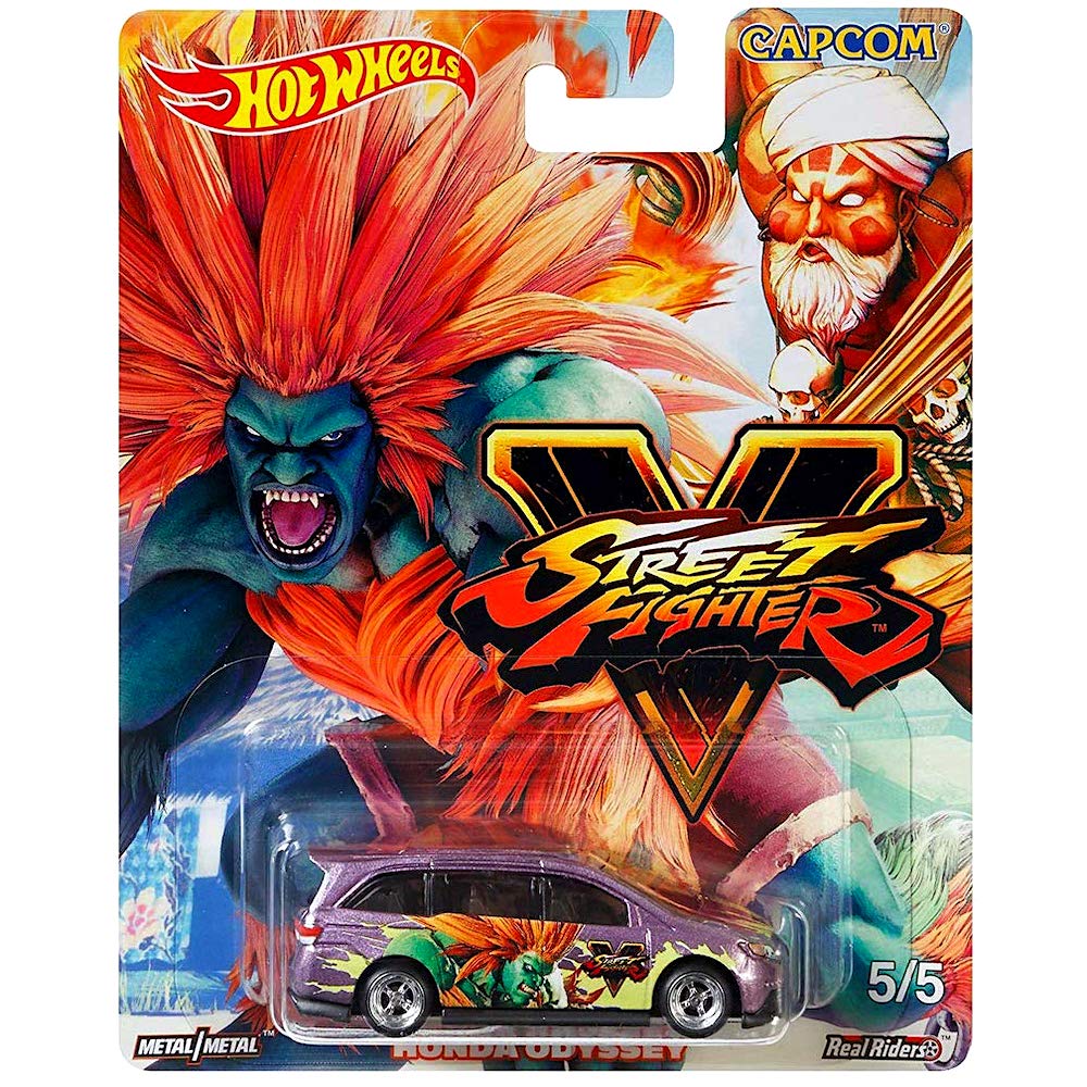 hot wheels street fighter set