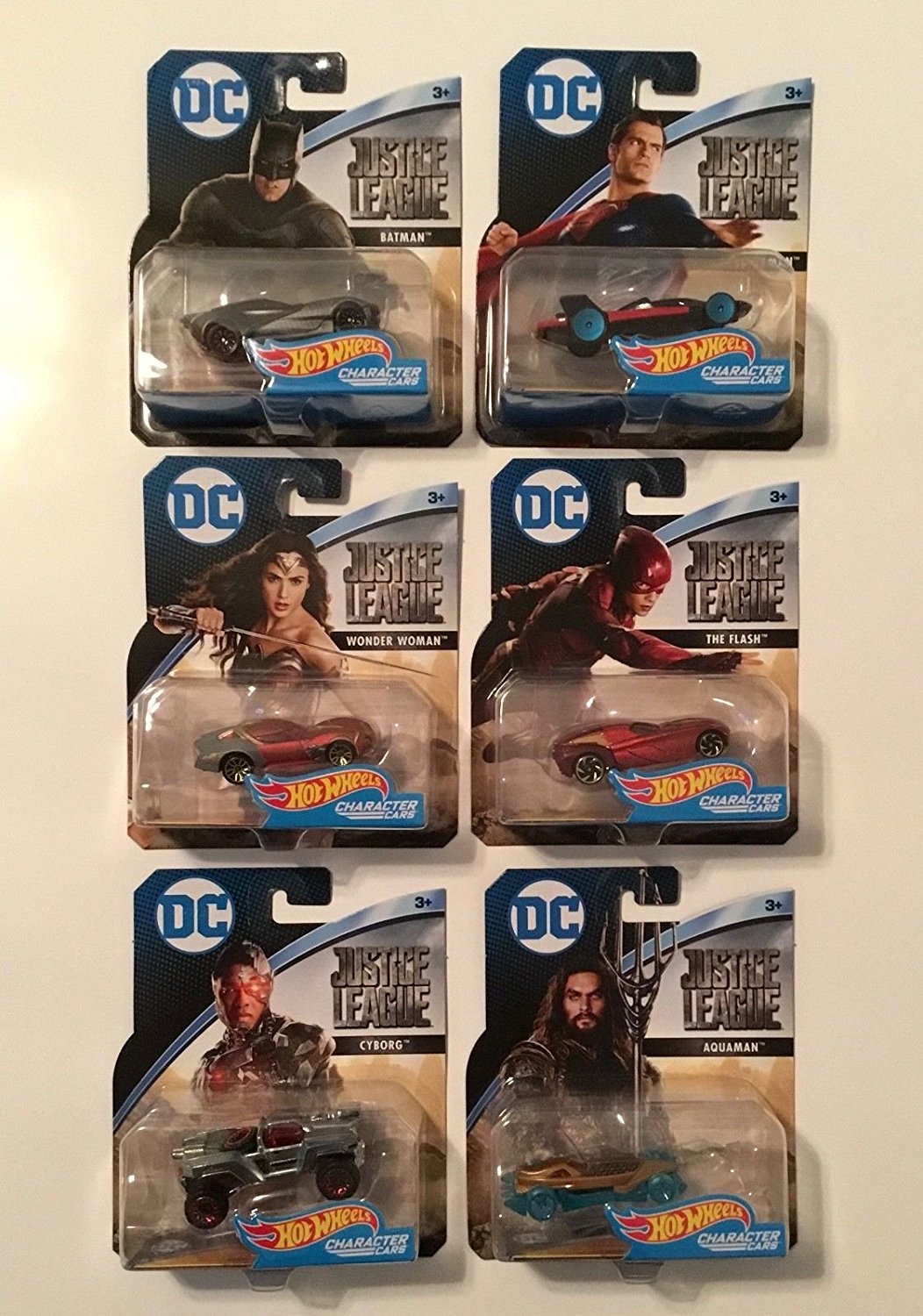 hot wheels justice league 6 pack