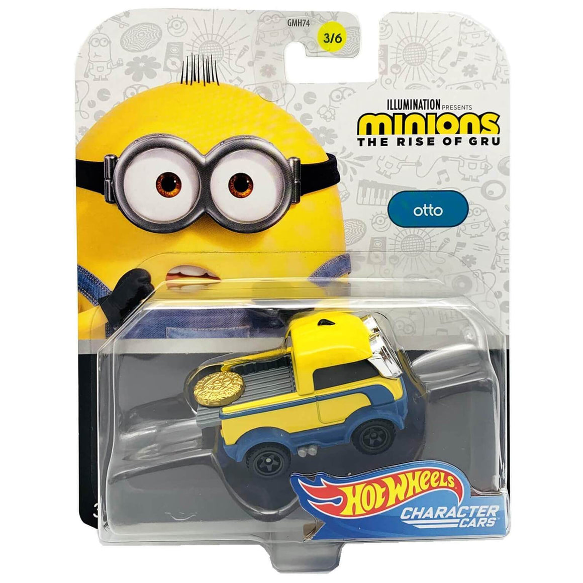 HOT WHEELS DIECAST - Rise of Gru - Minion Otto – Gemdans