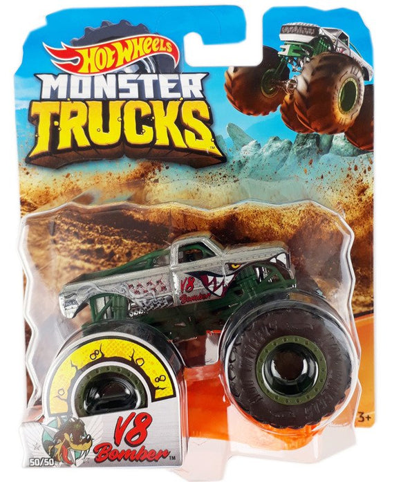 hot wheels monster truck v8 bomber