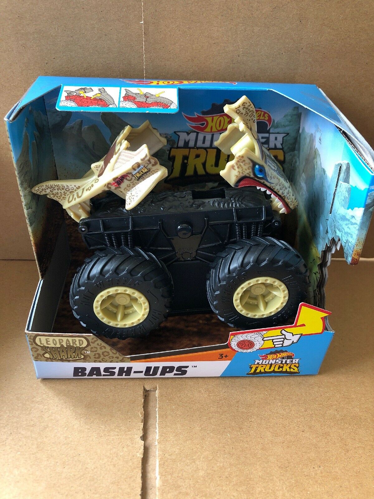 leopard shark monster truck