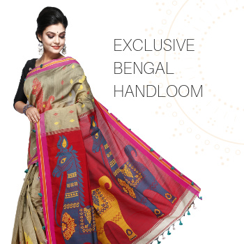 Bengal Handloom Saree