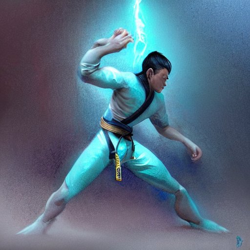 Youth BJJ Practitioner Art (Submission Shark)