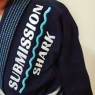 Submission Shark Black Jiu Jitsu Gi