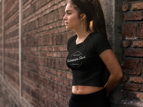 Martial Arts Crop Top from Submission Shark BJJ Gear