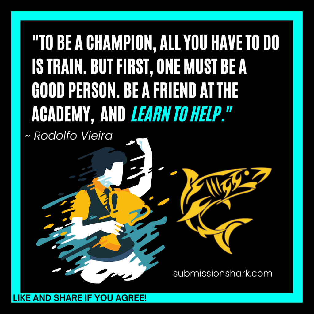 Submission Shark BJJ Quote