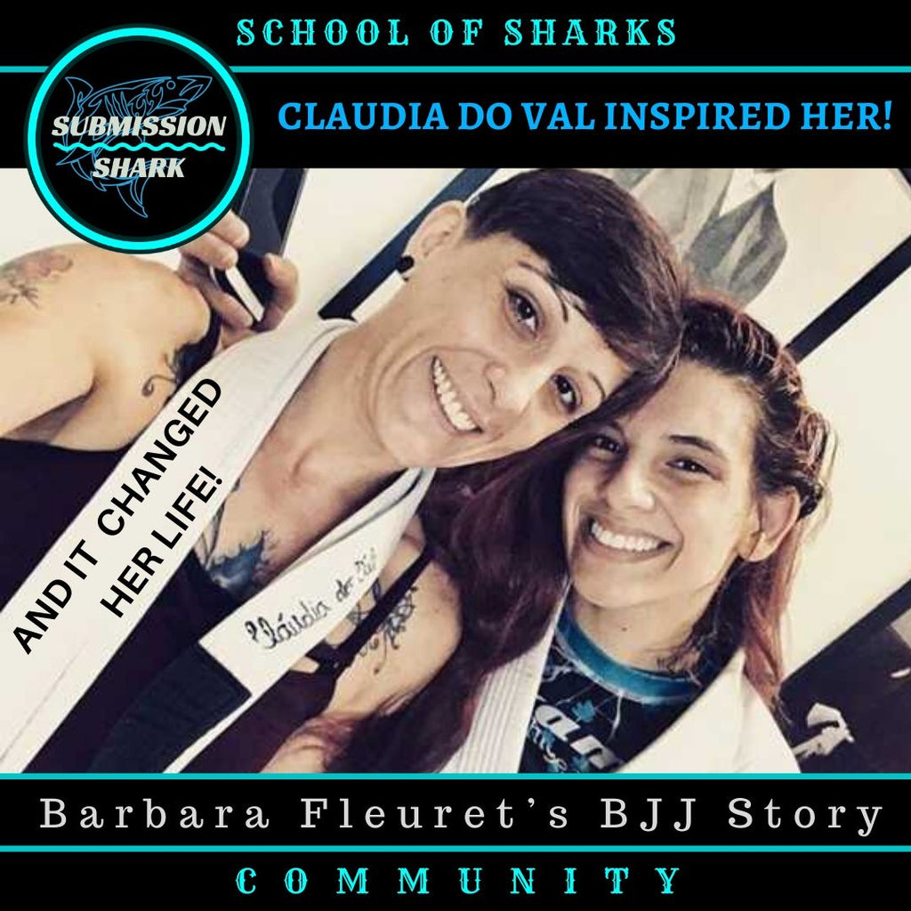 Claudia Do Val Inspired Her To Start Training- Barbara Fleuret’s Brazilian Jiu-Jitsu Story
