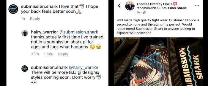 Shop Submission Shark Injury Free BJJ Gear